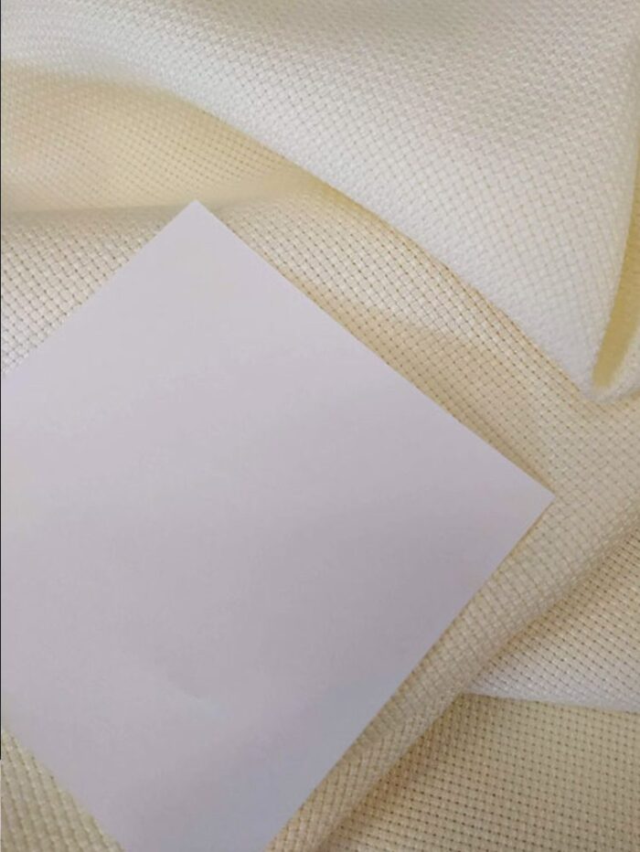 Koyu krem keten fon perde