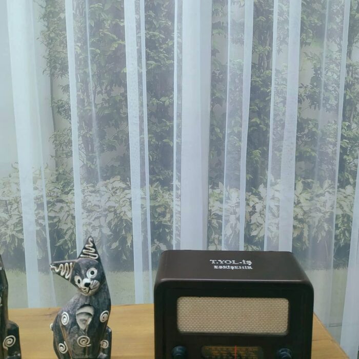 Açık mavi tül perde modelleri fiyatları