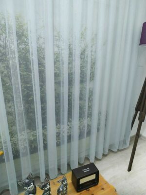 Açık mavi tül perde modelleri fiyatları