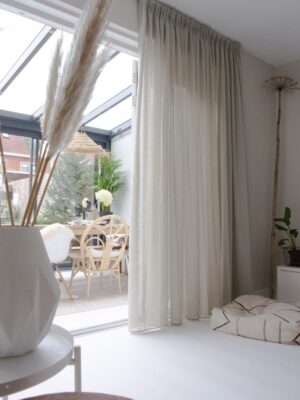 Krem keten tül perde modelleri ve fiyatları