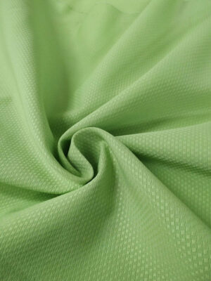 Yeşil renkli desenli fon perde