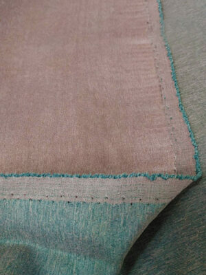 Gül kurusu kadife fon perde