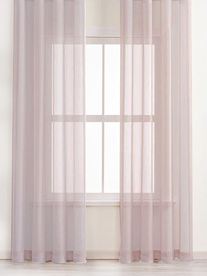 gül kurusu tül perde modelleri fiyatları