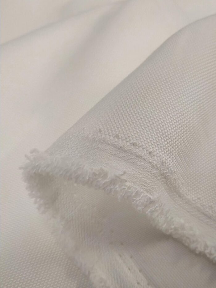 Koyu ekru krem keten fon perde