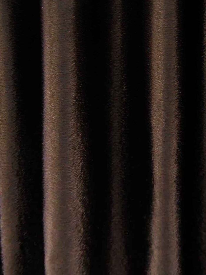 kahvereni saten fon perde