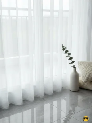 Kırık Beyaz – Keten Tül Perde (Ekru)