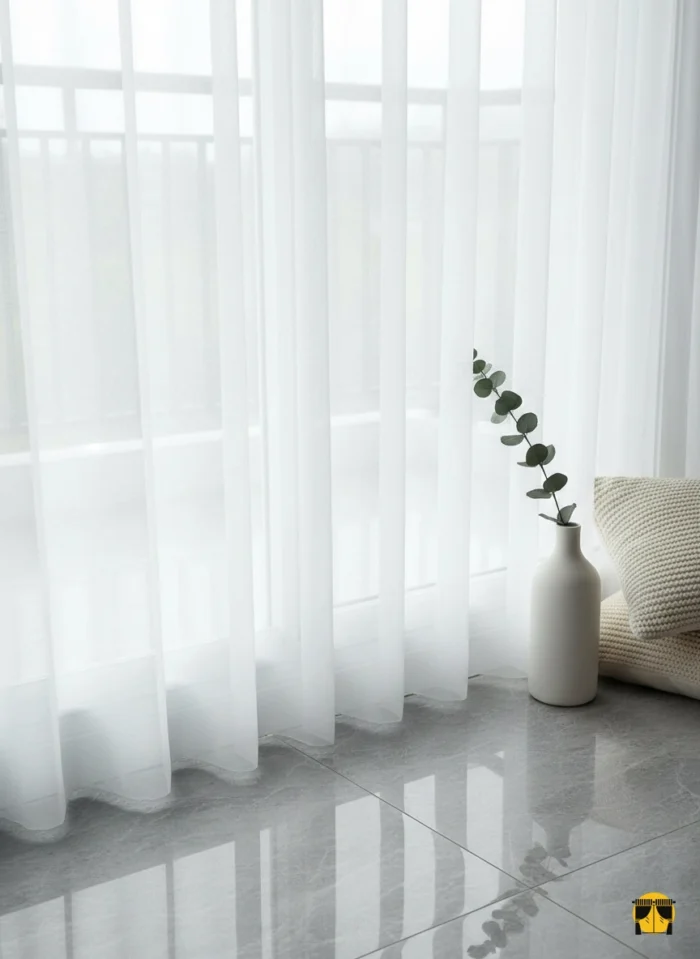 Kırık Beyaz – Keten Tül Perde (Ekru)