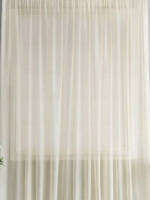 koyu krem tül perde