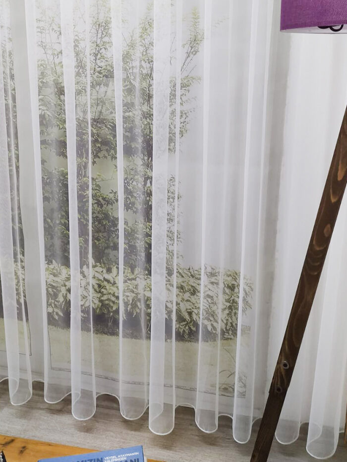 ekru krem tül perde modelleri