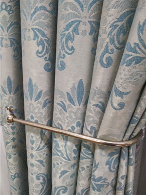 Mavi fon perde modelleri