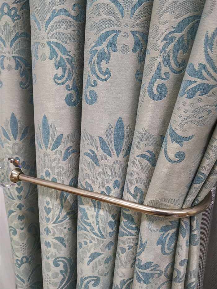 Mavi fon perde modelleri