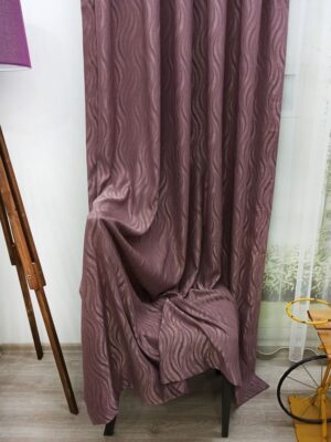 Mor fon perde modelleri