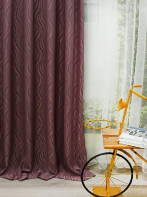 Mor fon perde modelleri