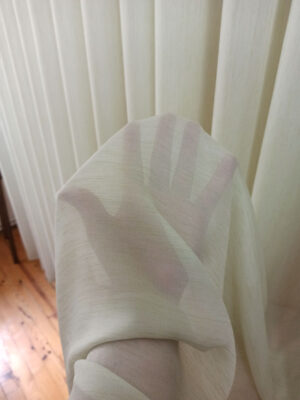 yeşil tül perde modelleri