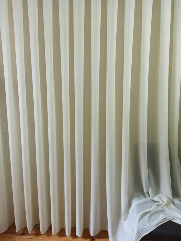 yeşil tül perde modelleri