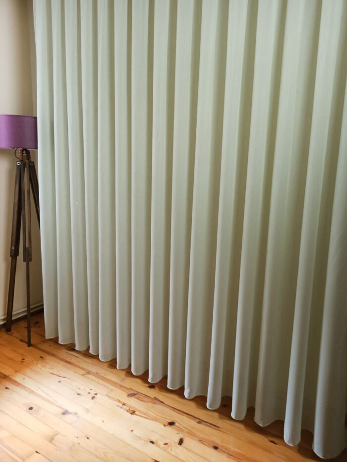 yeşil tül perde modelleri