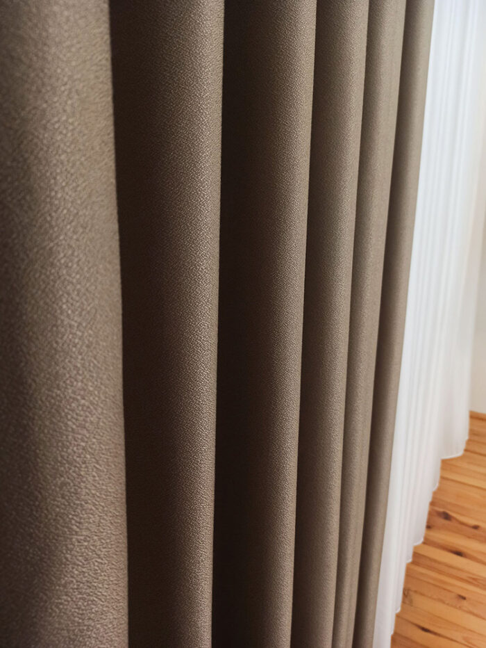 Sütlükahve fon porde