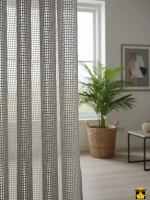 Sutlu-kahve-tul-perde-1 Fi̇le Tül Perde – Sütlü Kahve - Tırmalamalara Dayanıklı