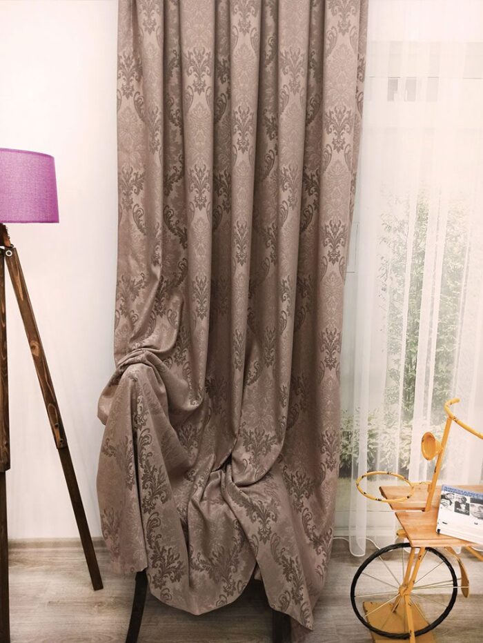 acik-kahve-fon-perde-damask-desenli-a.jpg33 Kahverengi fon perde modelleri