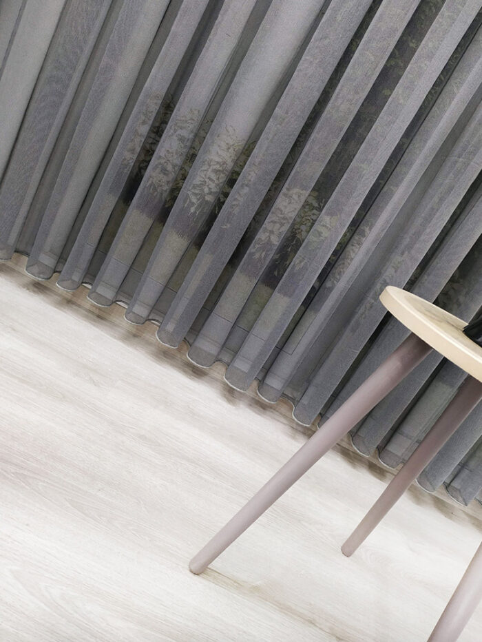 gri tül perde modelleri