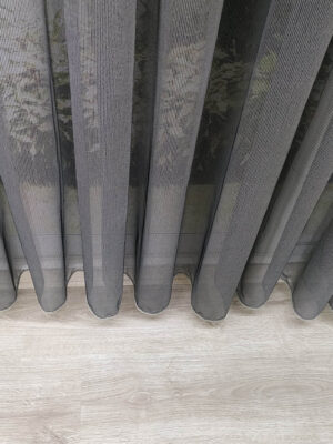 gri tül perde modelleri