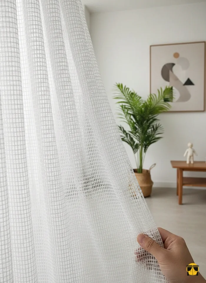 evcil hayvan için file tül perde