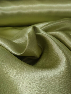 yeşil saten parlak fon perde