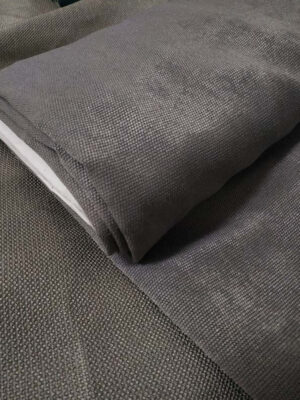 Gri fon perde modelleri