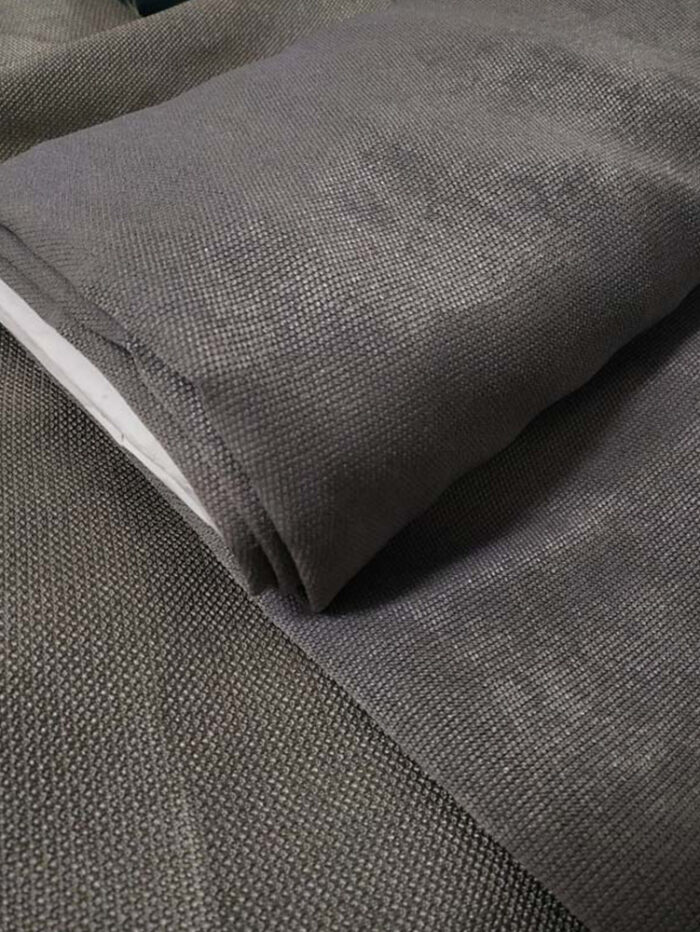 Gri fon perde modelleri