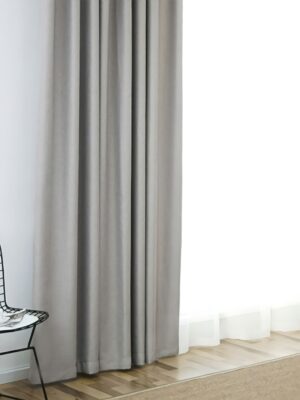 açık gri kten fon perde