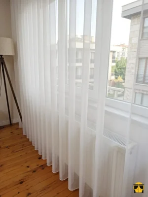 beyaz tül perde ipek dokulu