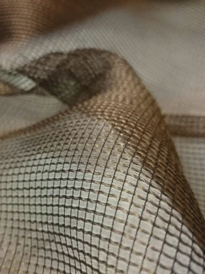 kahverengi düz tül perde modelleri