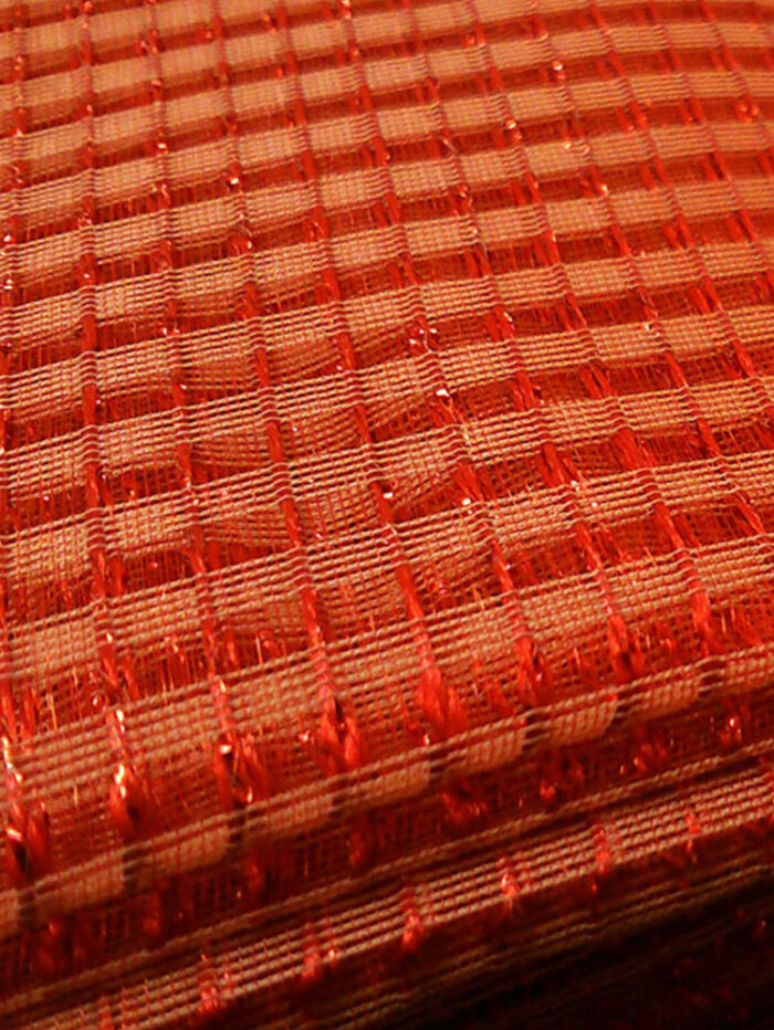 kırmızı düz tül perde modelleri