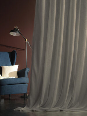 gri düz tül modelleri