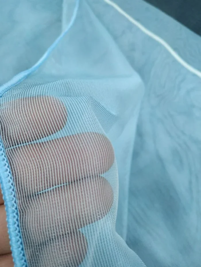 mavi tül perde modelleri fiyatları