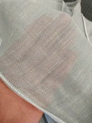 Açık gri tül perde