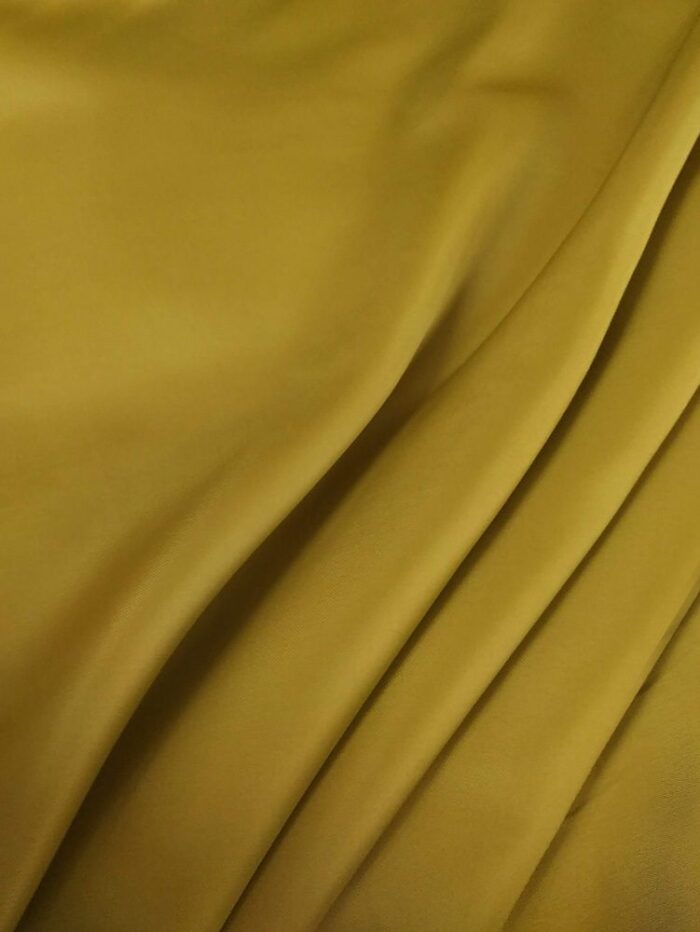 sarı saten fon perde