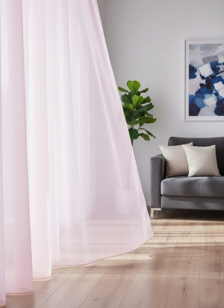 Pembe tül perde fiyatları