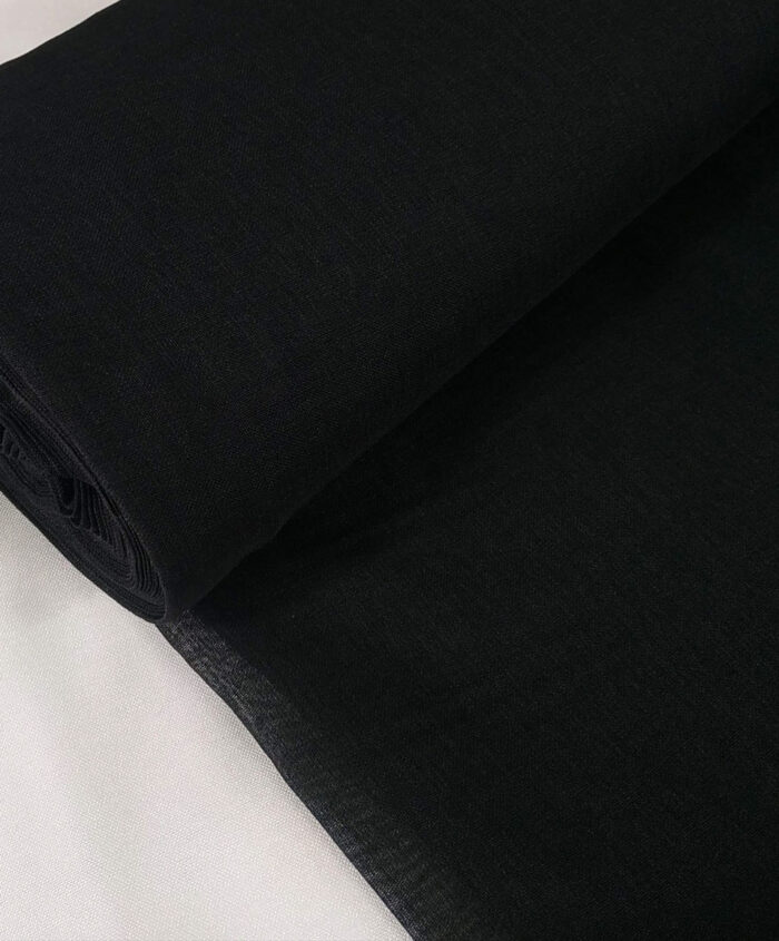 siyah tül perde modelleri