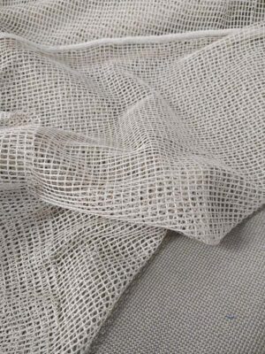 sütlü kahve file tül perde