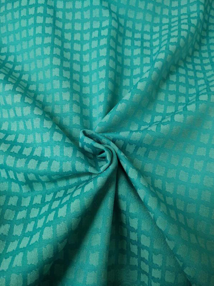 mavi renkli desenli fon perde