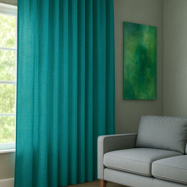 turkuaz fon perde modelleri Turkuaz rengi ucuz perdeler