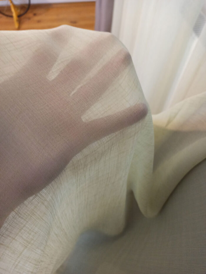 yeşil tül perde modelleri