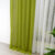yeşil keten tül perde