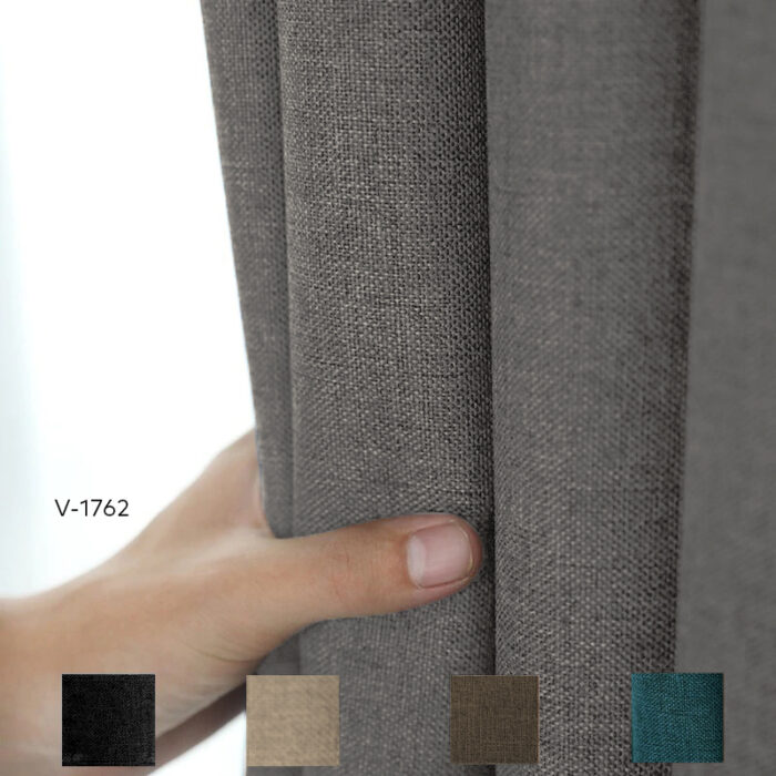 Açık gri karartma fon perde modelleri