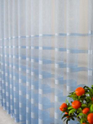 deniz mavi tül çeşitleri