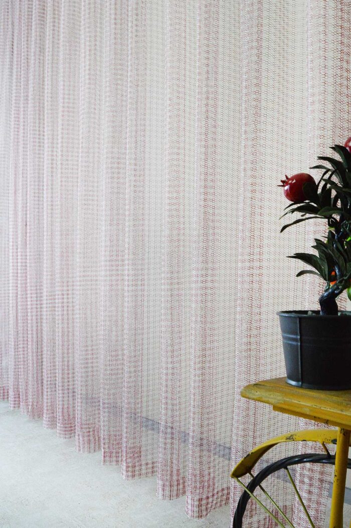 pembe yatak odası tül çeşitleri