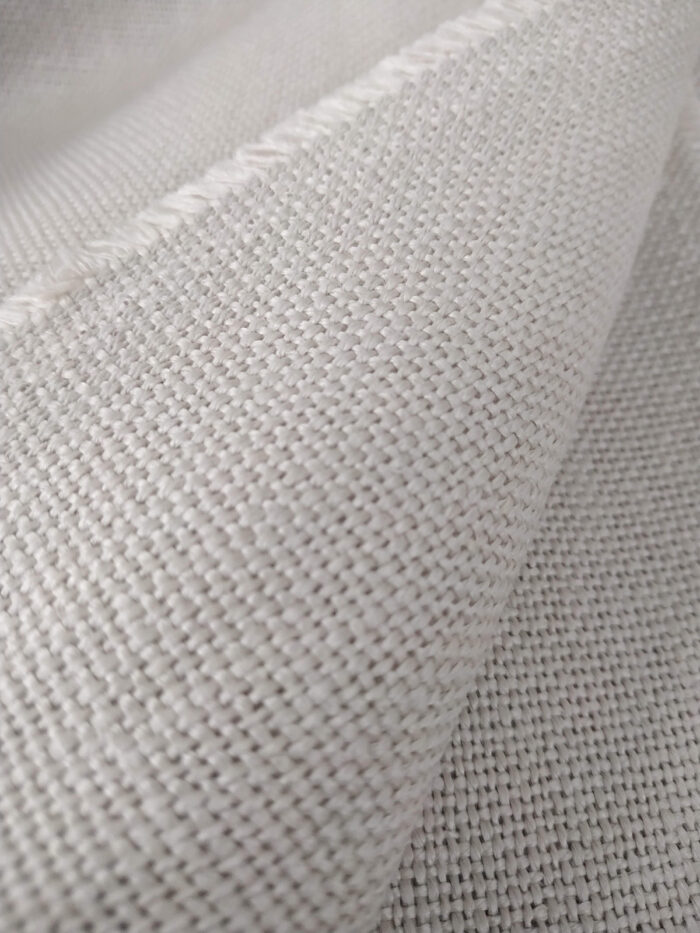 Hasır keten fon perde modelleri