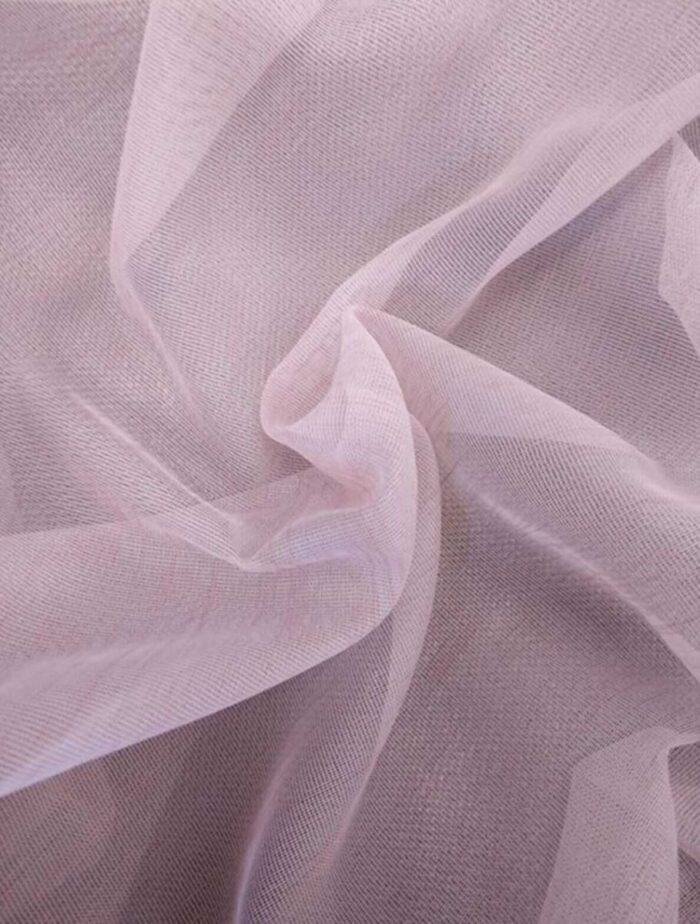 Pembe renkli düz tül