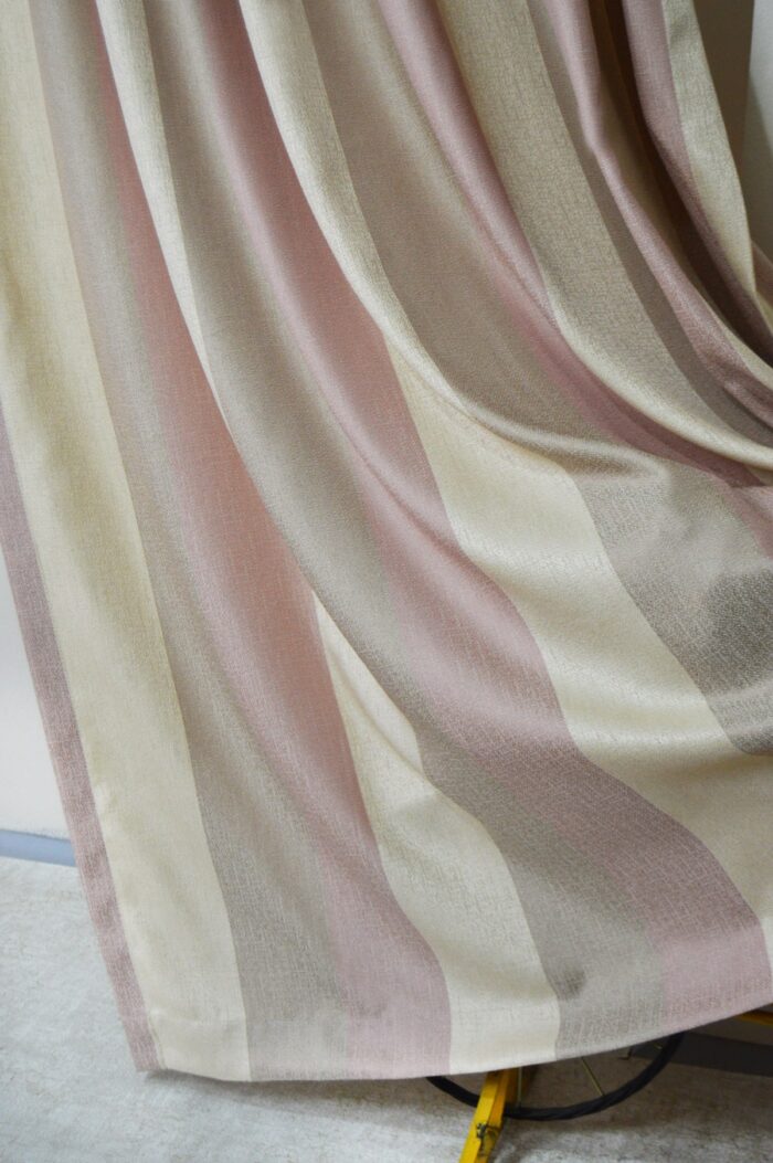 Kiremit renkli hazır perde